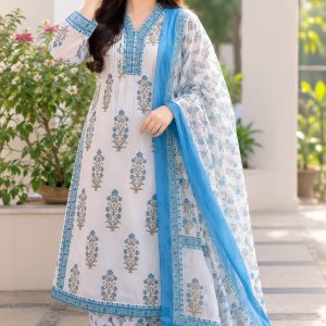 Premium Cotton three peace set